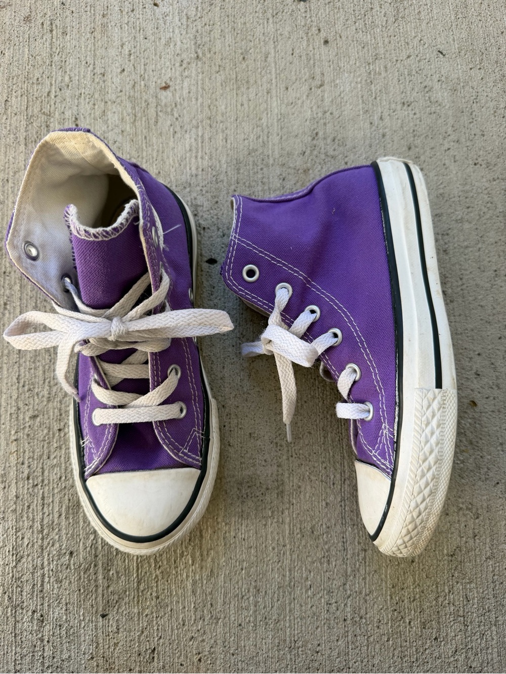 Converse Chuck Taylor High Top Sneakers from Finish Line kids size 13
